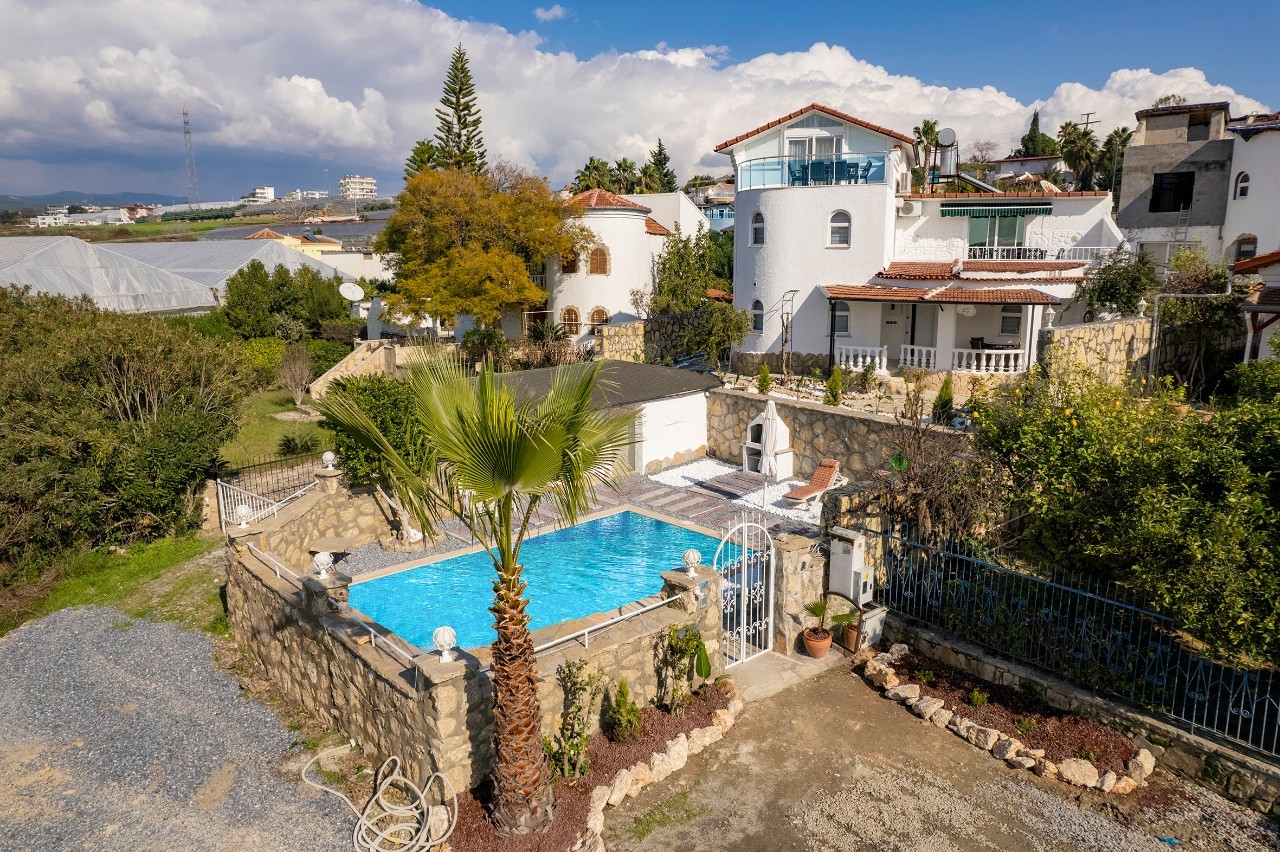 Luksuriøs 5+1 Bjergudsigt Villa i Turkler, Alanya