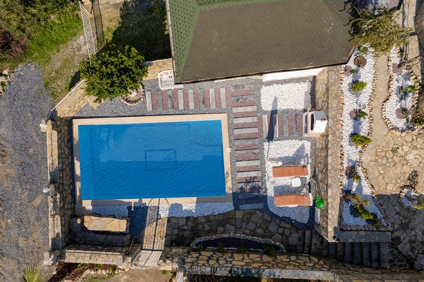 Luksuriøs 5+1 Bjergudsigt Villa i Turkler, Alanya