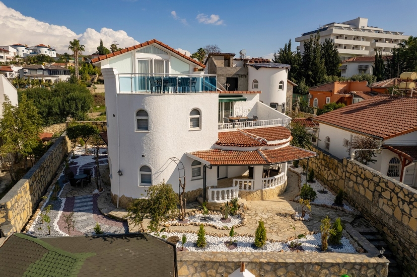 Luksuriøs 5+1 Bjergudsigt Villa i Turkler, Alanya