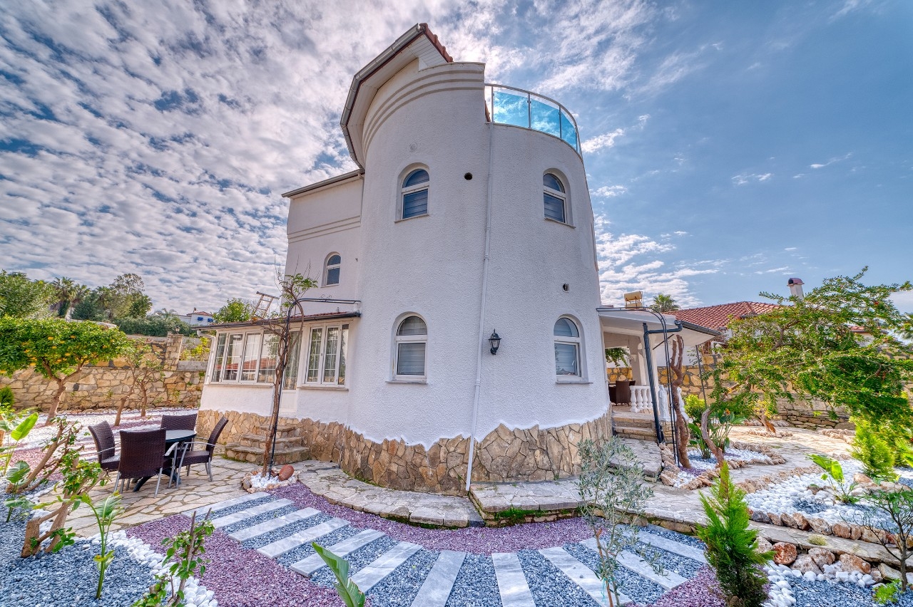 Luksuriøs 5+1 Bjergudsigt Villa i Turkler, Alanya
