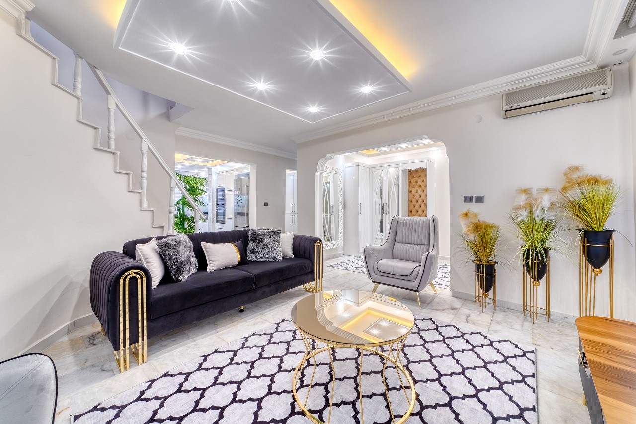 Luksuriøs 5+1 Bjergudsigt Villa i Turkler, Alanya