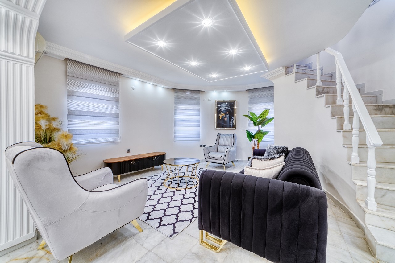 Luksuriøs 5+1 Bjergudsigt Villa i Turkler, Alanya