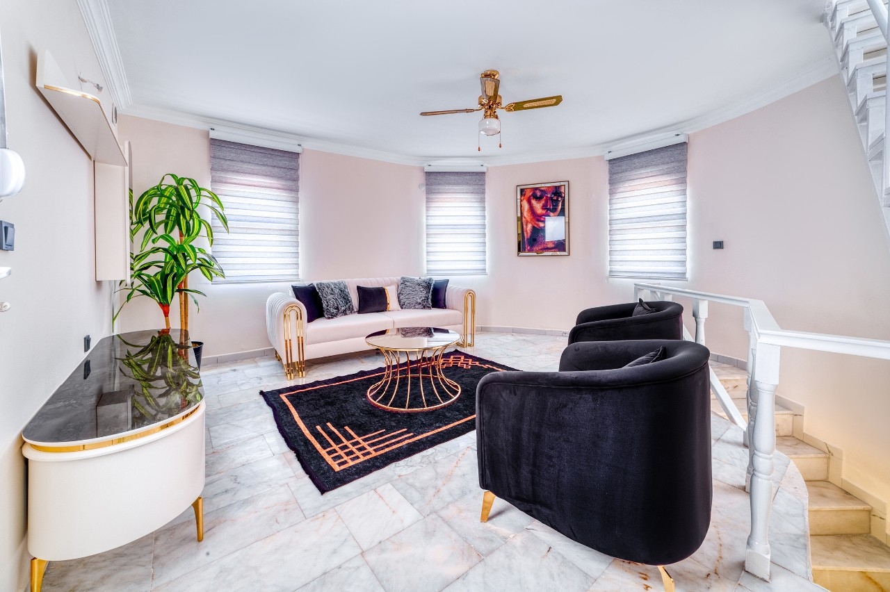 Luksuriøs 5+1 Bjergudsigt Villa i Turkler, Alanya