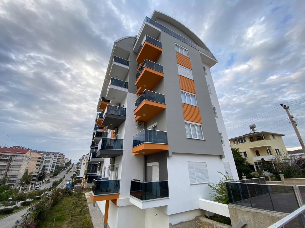 Luxuriöses 3+1 Penthouse mit Bergblick in Avsallar, Alanya