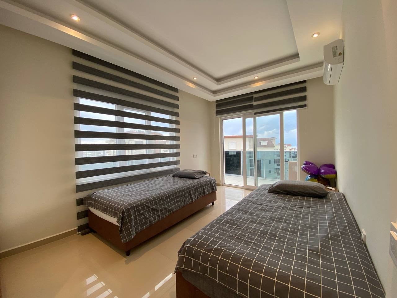 Luxuriöses 3+1 Penthouse mit Bergblick in Avsallar, Alanya