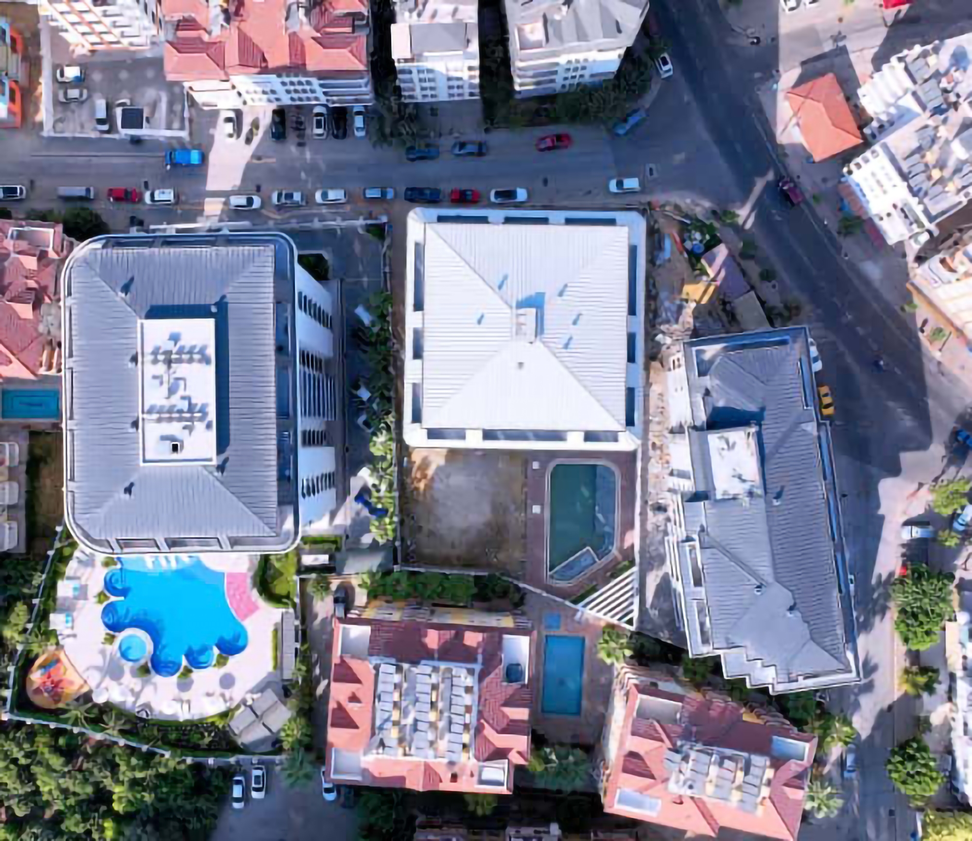 Moderne 1+1 leilighet i Alanya bysenter