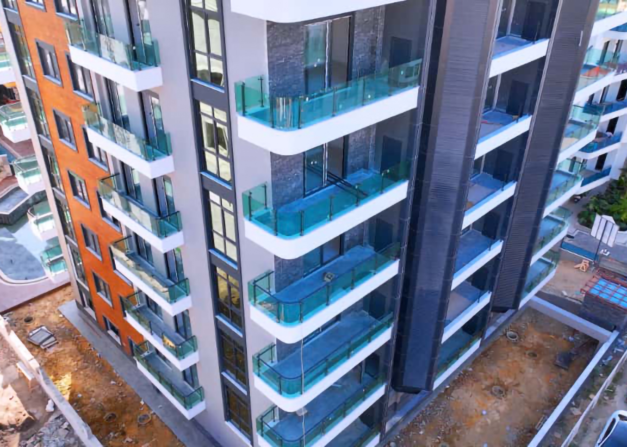 Moderne 1+1 leilighet i Alanya bysenter