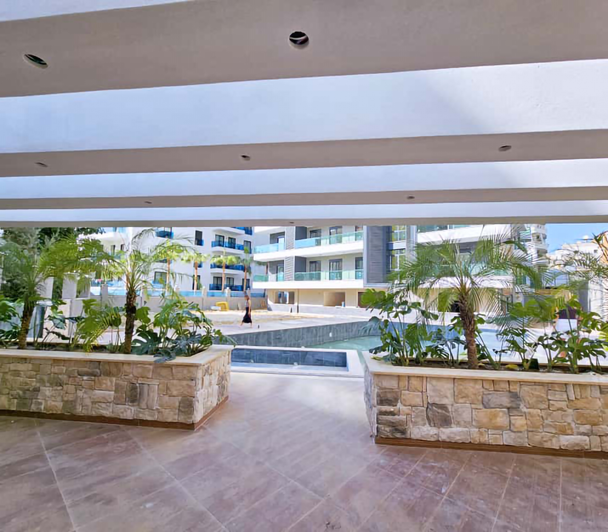 Moderne 1+1 leilighet i Alanya bysenter