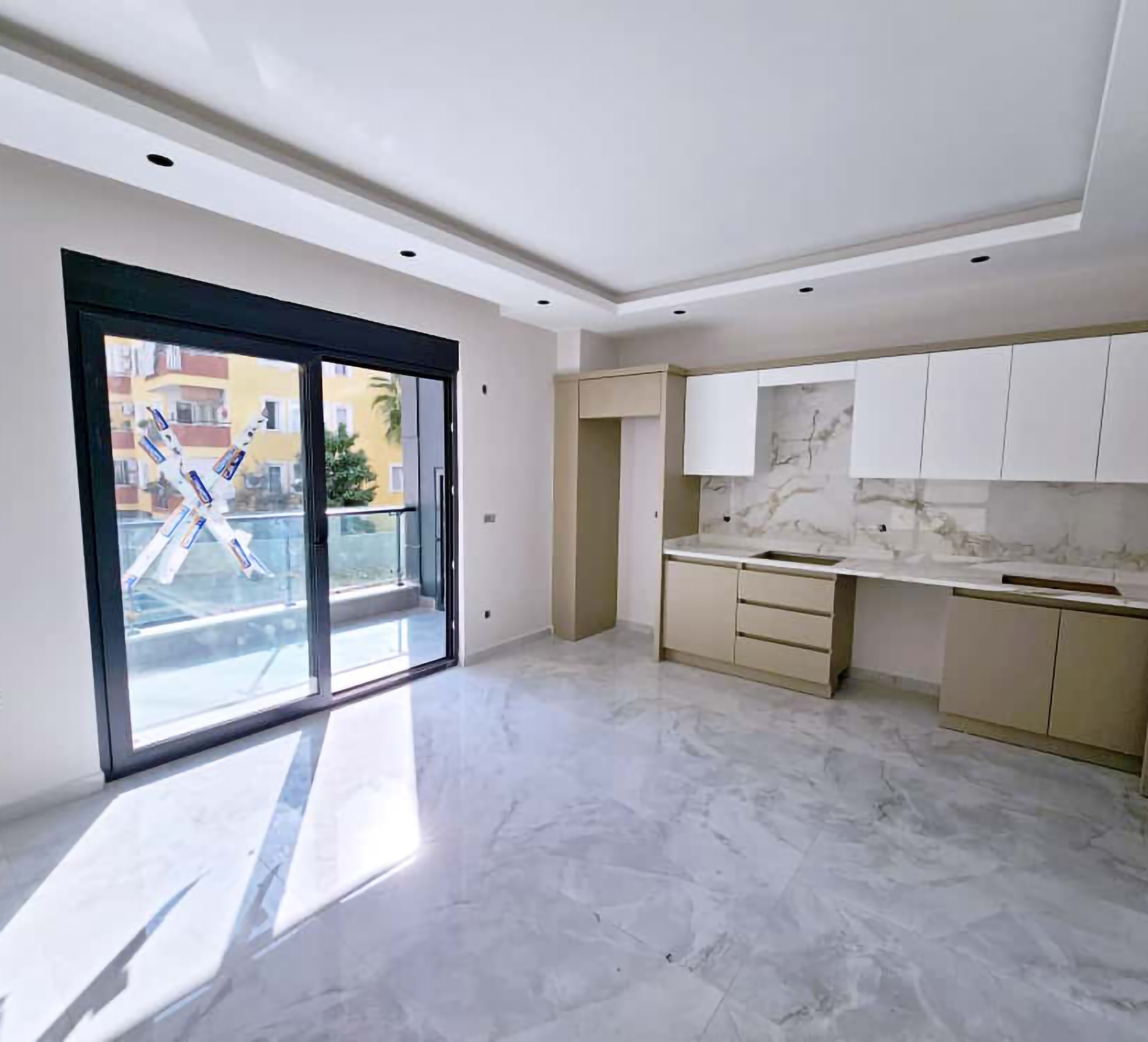 Moderne 1+1 leilighet i Alanya bysenter