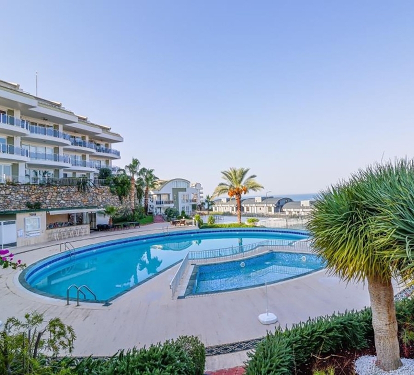 Ylellinen 2+1 Duplex meri- ja vuorinäköalalla, Alanya - Konakli