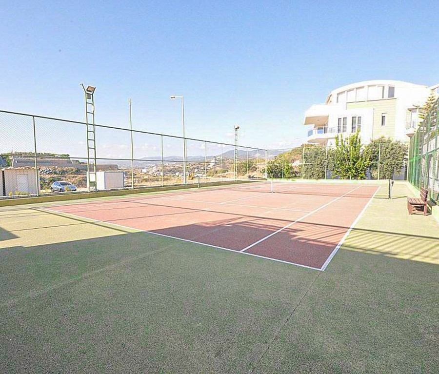 Ylellinen 2+1 Duplex meri- ja vuorinäköalalla, Alanya - Konakli