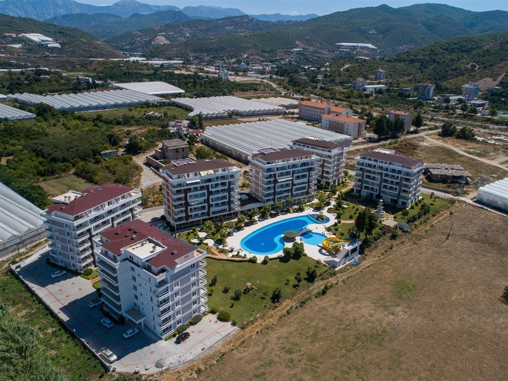 Luksuriøs 2+1 leilighet med fjellutsikt i Demirtas, Alanya