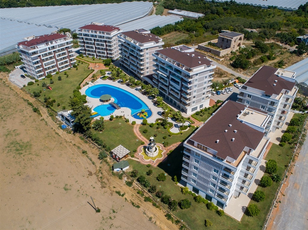 Luksuriøs 2+1 leilighet med fjellutsikt i Demirtas, Alanya