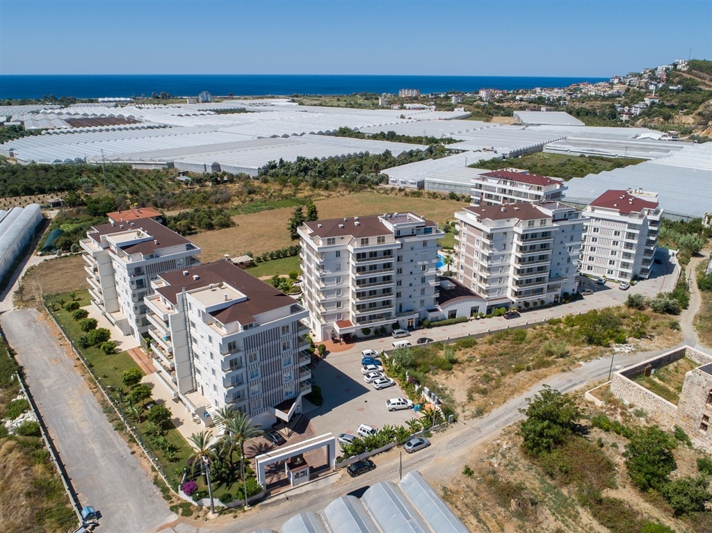 Luksuriøs 2+1 leilighet med fjellutsikt i Demirtas, Alanya