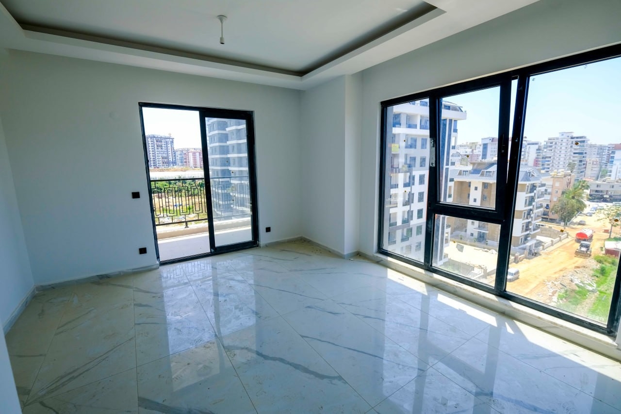 Luxuriöses 1+1 Apartment mit Bergblick, Alanya Mahmutlar