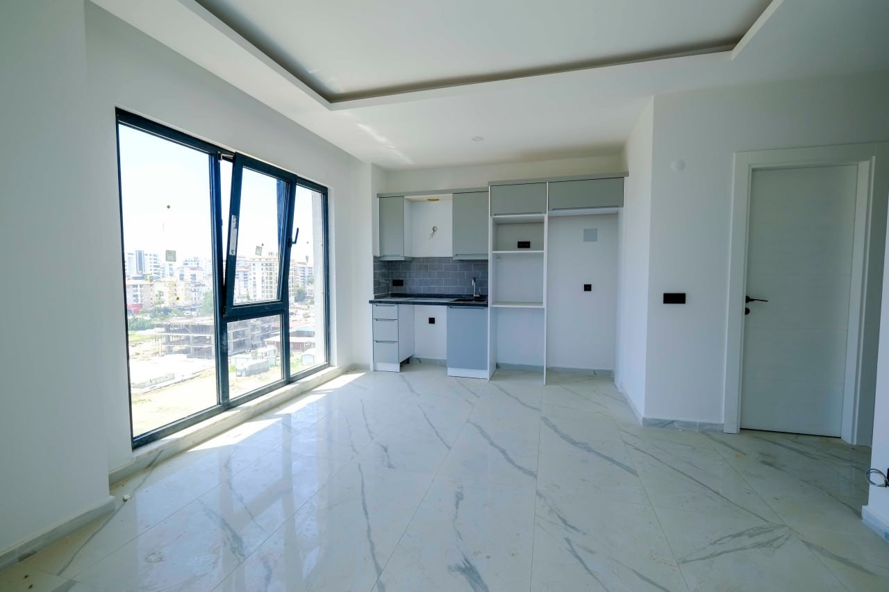 Luxuriöses 1+1 Apartment mit Bergblick, Alanya Mahmutlar