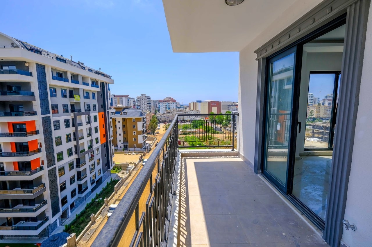 Luxuriöses 1+1 Apartment mit Bergblick, Alanya Mahmutlar