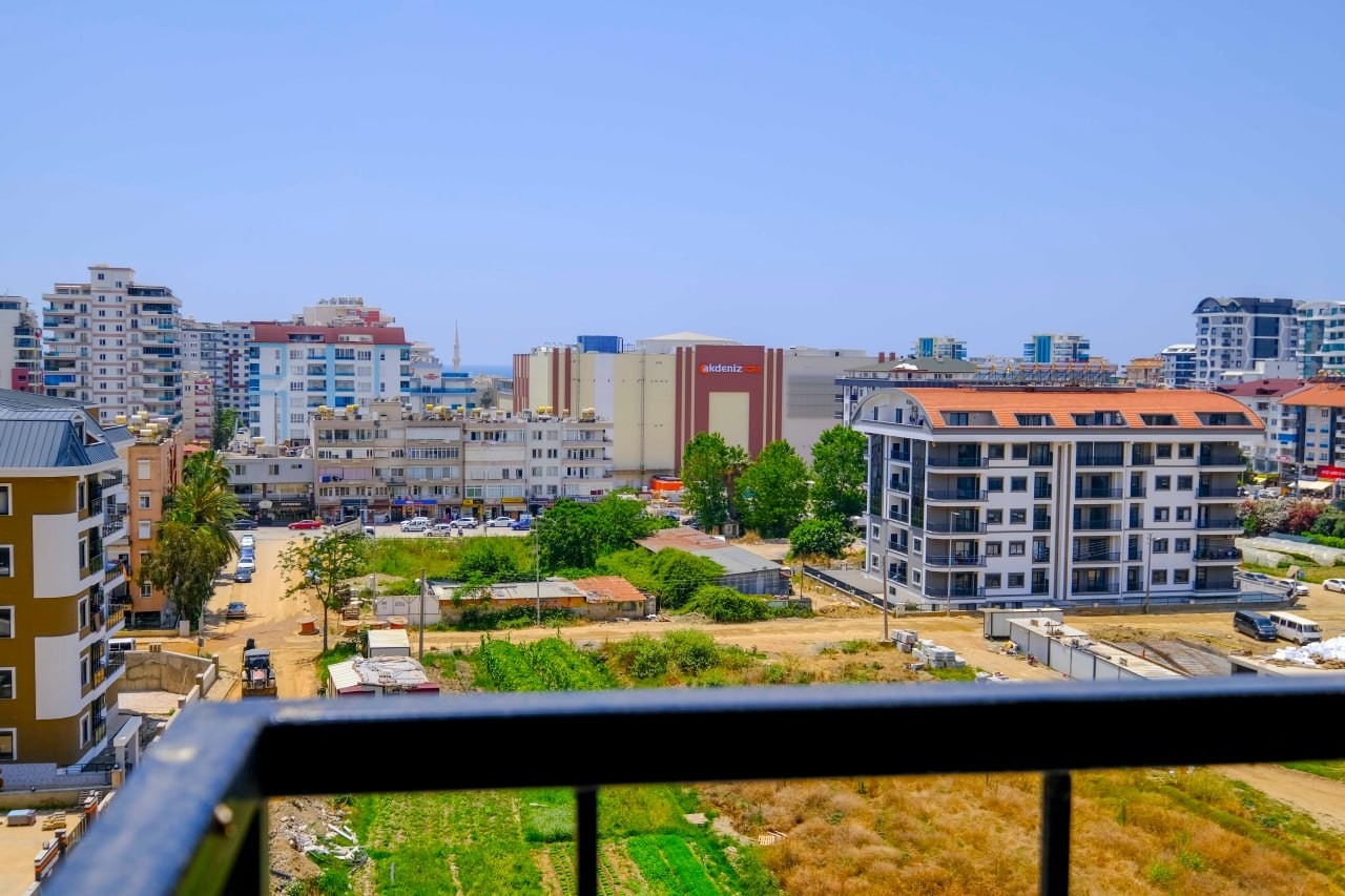 Luxuriöses 1+1 Apartment mit Bergblick, Alanya Mahmutlar