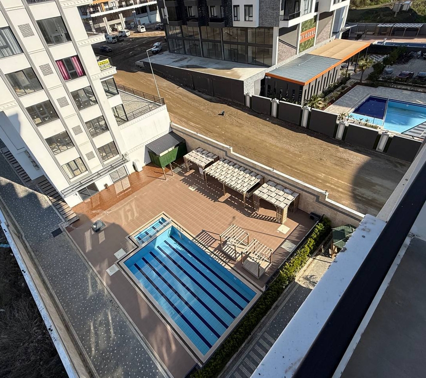 Moderni 1+1 asunto vuorinäköalalla, Alanya - Mahmutlar