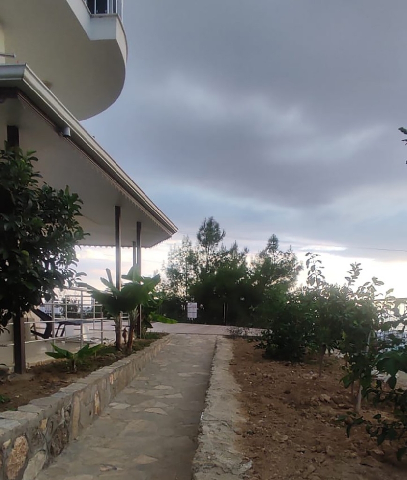 Luxuriöses 4+1 Apartment mit Meerblick und Bergblick, Alanya Avsallar