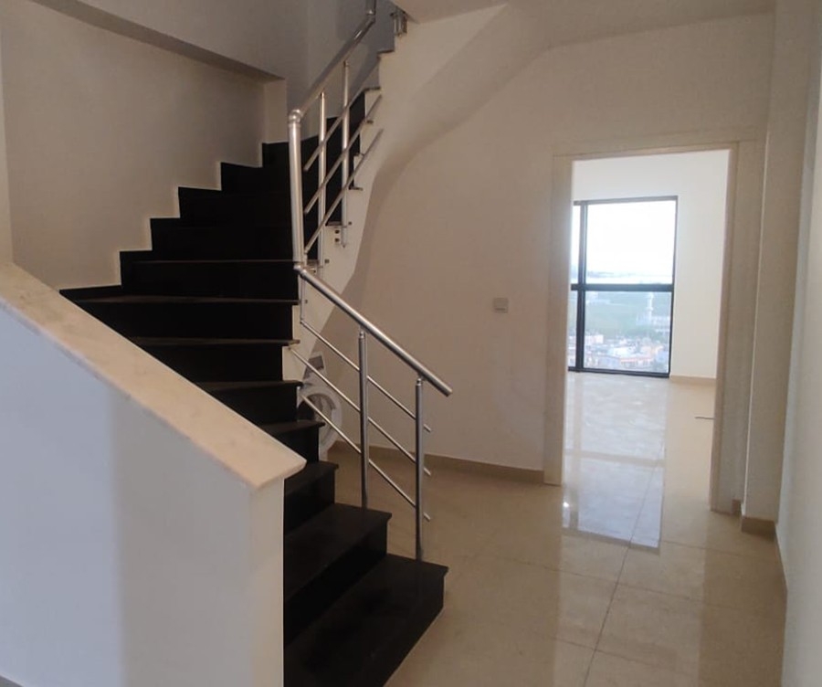 Luxuriöses 4+1 Apartment mit Meerblick und Bergblick, Alanya Avsallar
