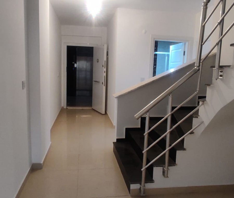 Luxuriöses 4+1 Apartment mit Meerblick und Bergblick, Alanya Avsallar