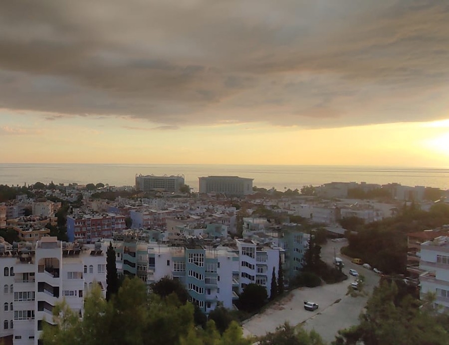 Luxuriöses 4+1 Apartment mit Meerblick und Bergblick, Alanya Avsallar