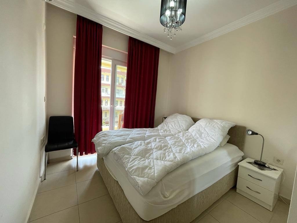 Luxuriöses 1+1 Apartment mit Bergblick im Zentrum von Alanya
