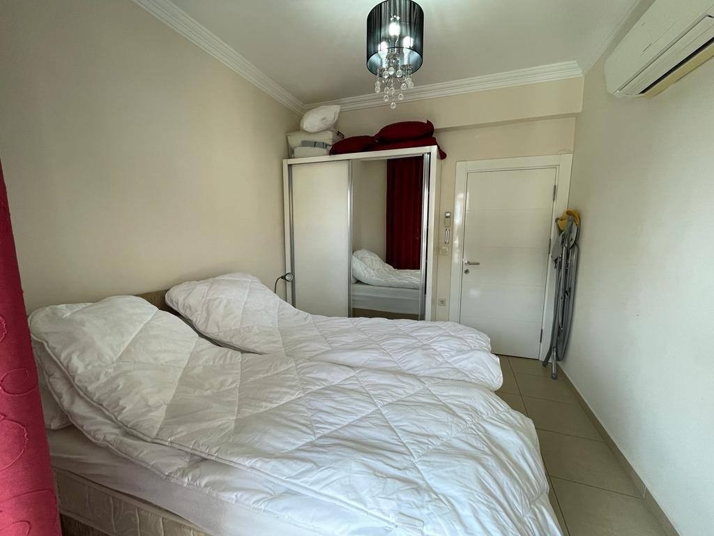 Luxuriöses 1+1 Apartment mit Bergblick im Zentrum von Alanya