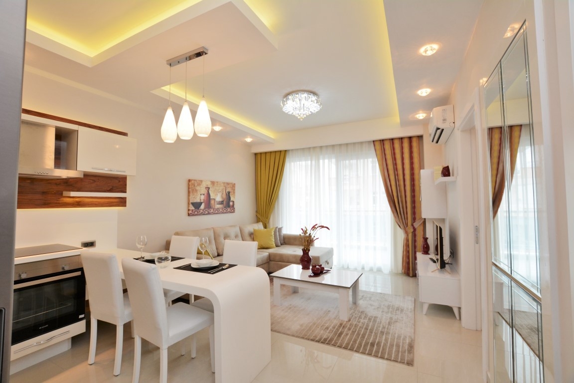 Luxury 1+1 Apartment with Sea and Mountain Views, Alanya Mahmutlar