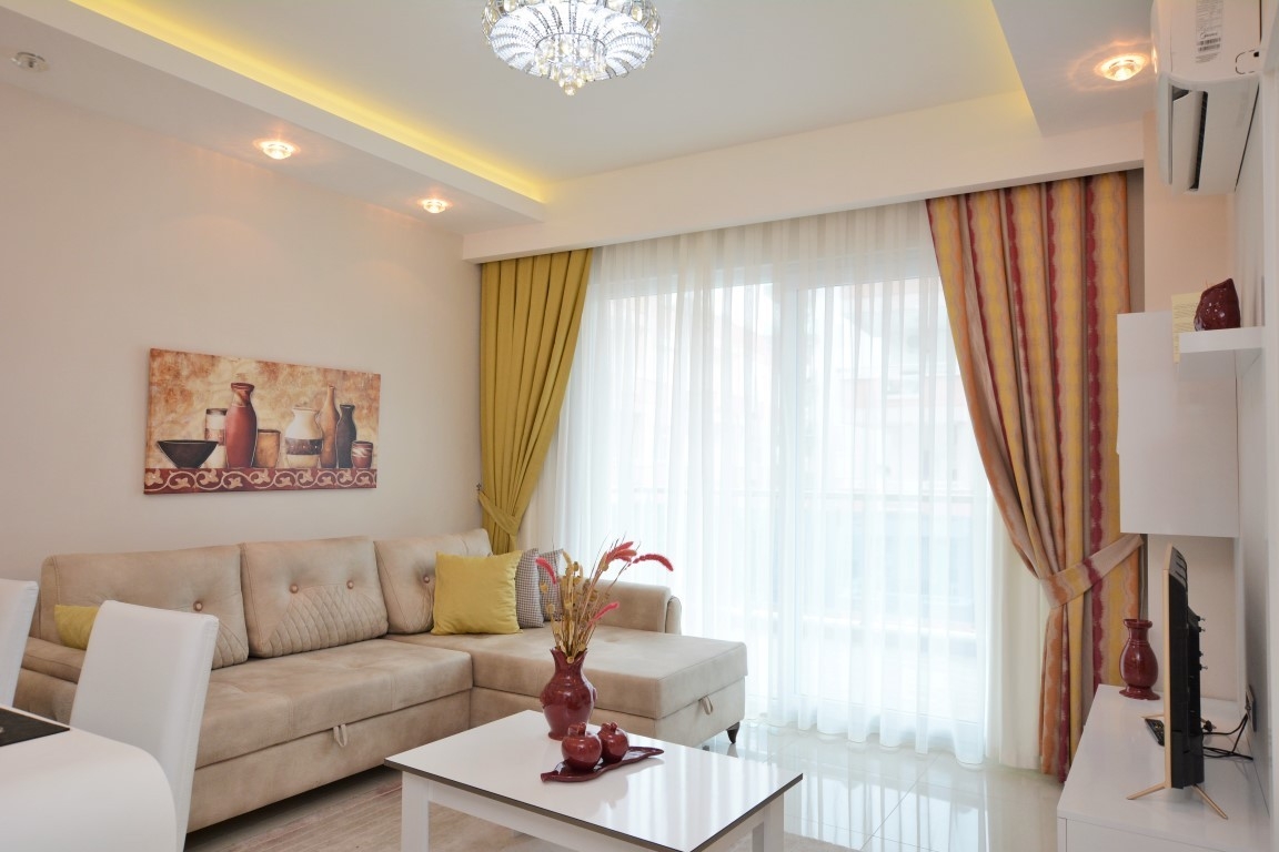 Luxury 1+1 Apartment with Sea and Mountain Views, Alanya Mahmutlar