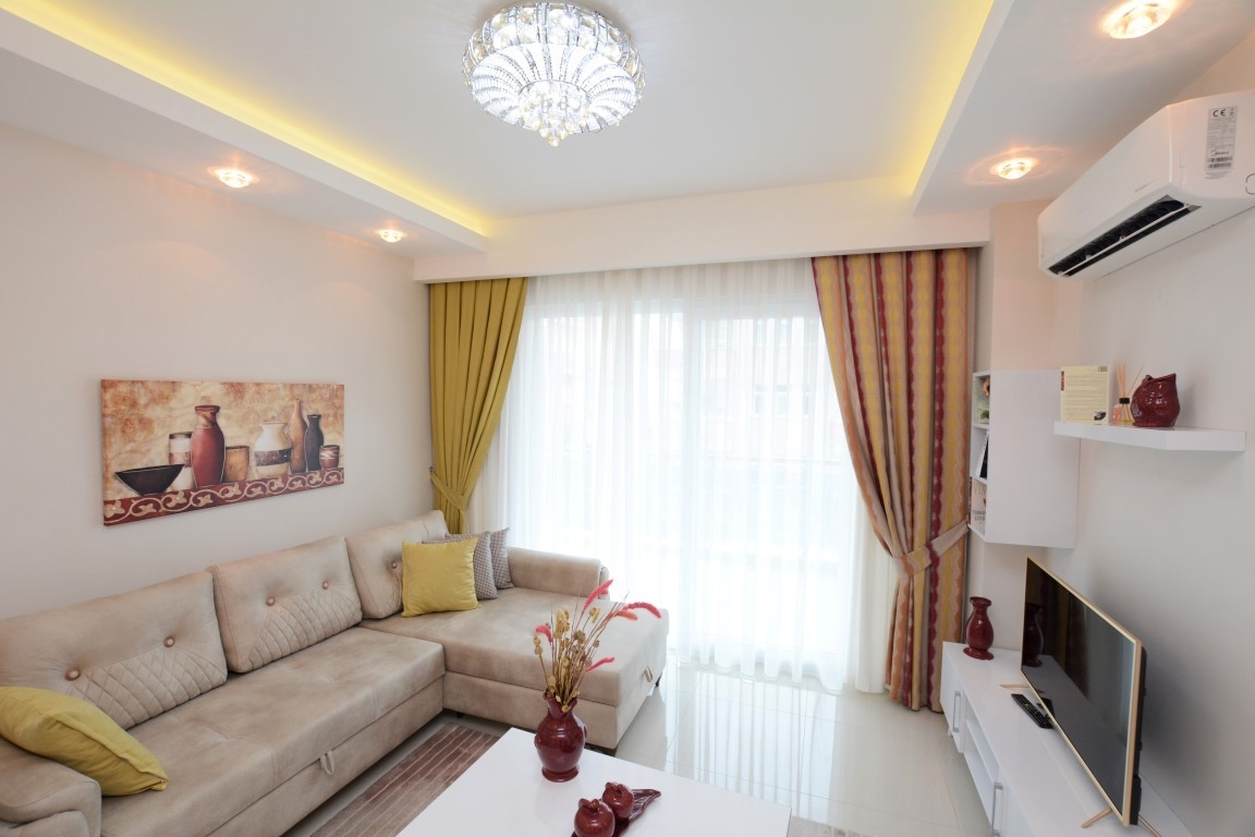 Luxury 1+1 Apartment with Sea and Mountain Views, Alanya Mahmutlar