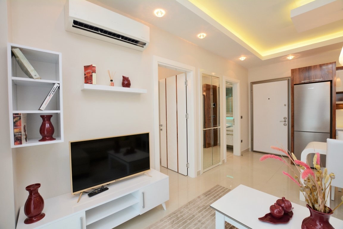 Luxury 1+1 Apartment with Sea and Mountain Views, Alanya Mahmutlar