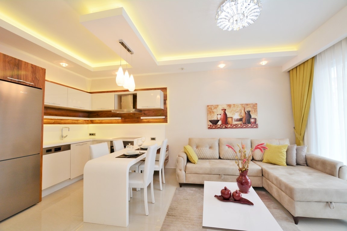 Luxury 1+1 Apartment with Sea and Mountain Views, Alanya Mahmutlar