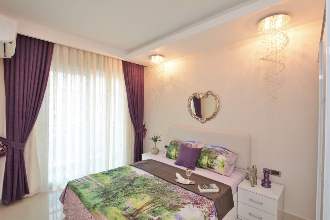 Luxury 1+1 Apartment with Sea and Mountain Views, Alanya Mahmutlar