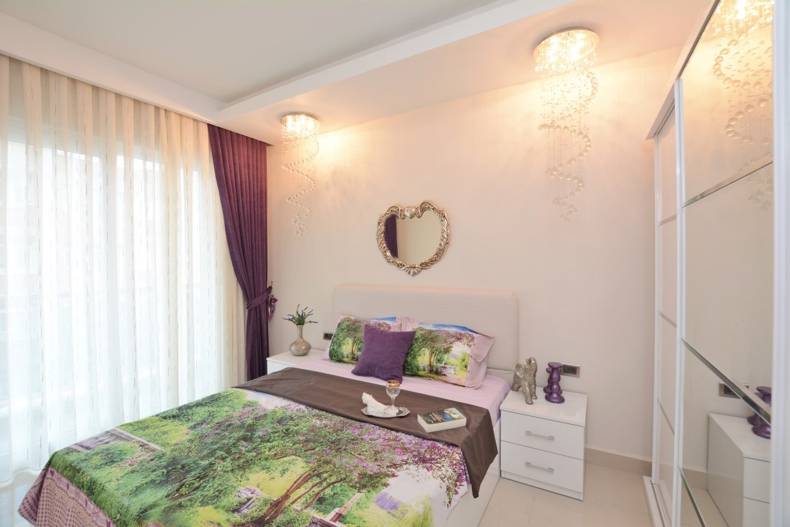 Luxury 1+1 Apartment with Sea and Mountain Views, Alanya Mahmutlar