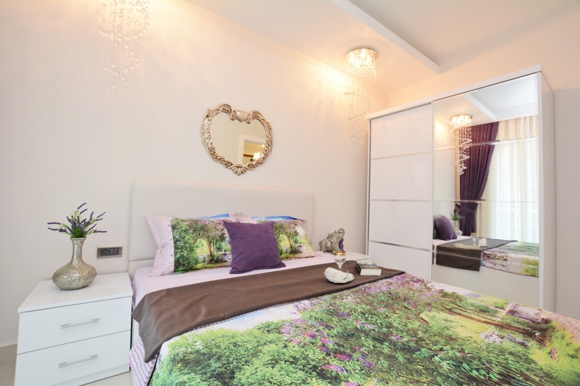 Luxury 1+1 Apartment with Sea and Mountain Views, Alanya Mahmutlar