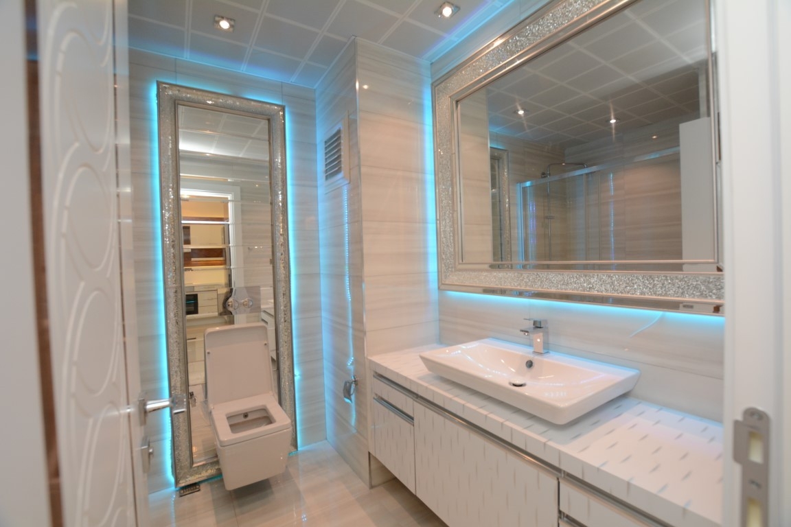 Luxury 1+1 Apartment with Sea and Mountain Views, Alanya Mahmutlar