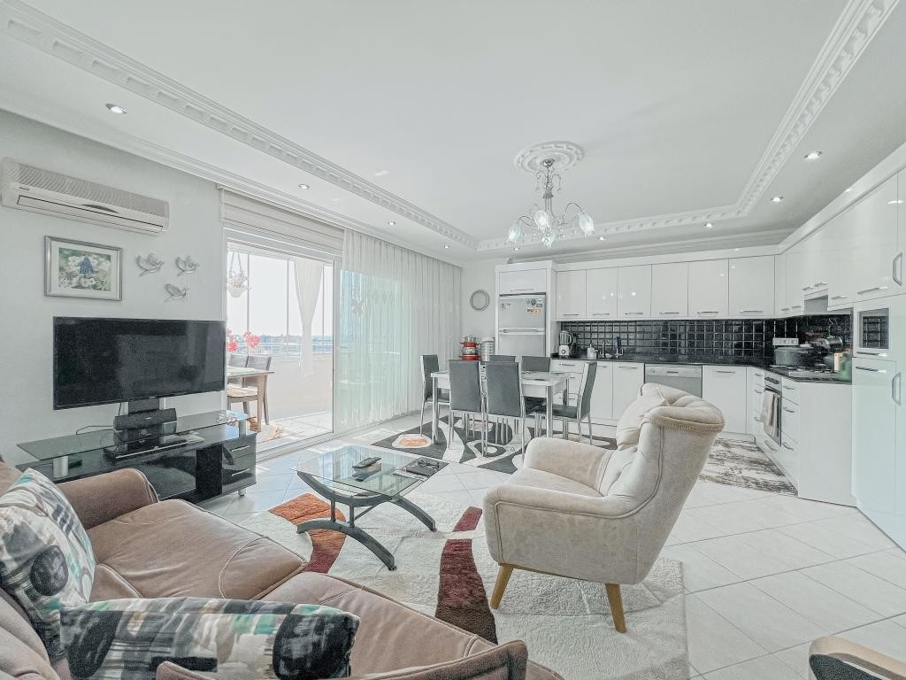 Luxury 2+1 Apartment with Sea and Mountain Views in Mahmutlar, Alanya