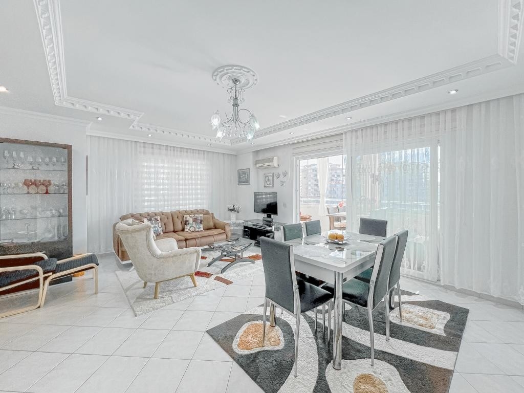 Luxury 2+1 Apartment with Sea and Mountain Views in Mahmutlar, Alanya