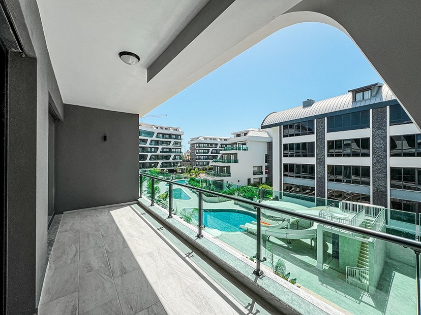 Luxury 1+1 Apartment with Mountain View in Oba, Alanya