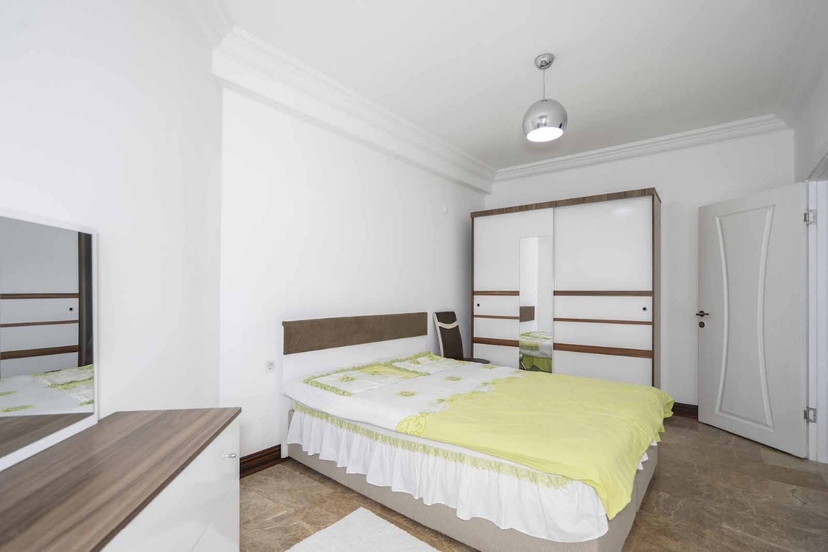 Ylellinen 1+1 huoneisto vuorinäköalalla, Alanya-Kestel