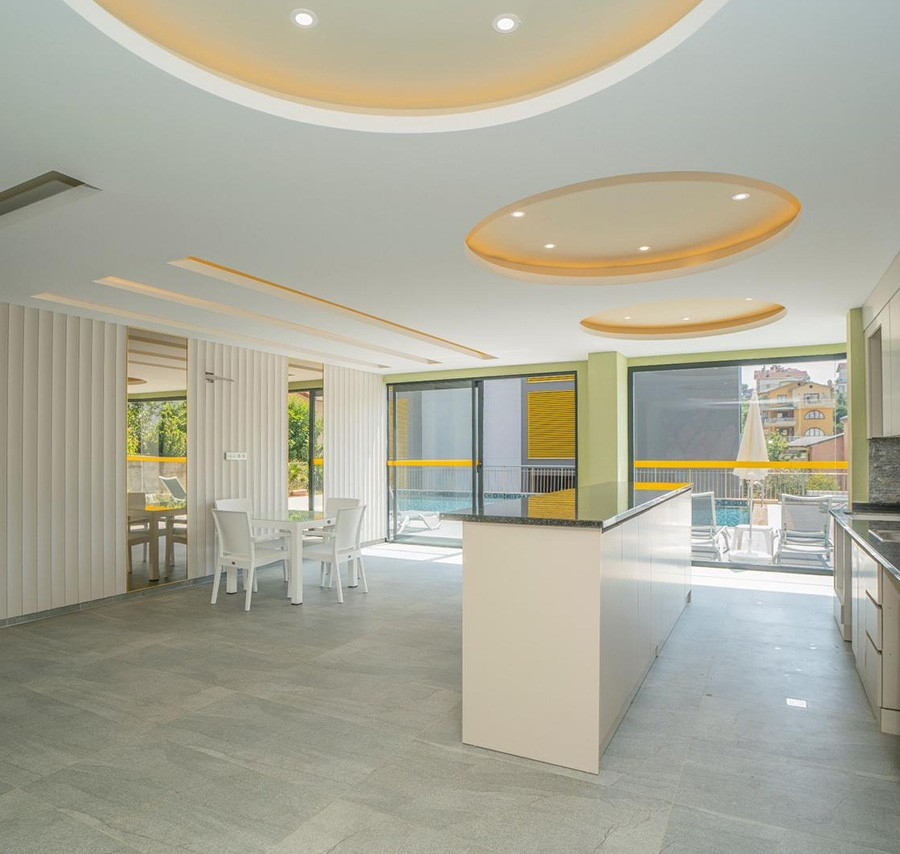 Luxuriöse 1+1 Wohnung mit Bergblick in Kestel, Alanya