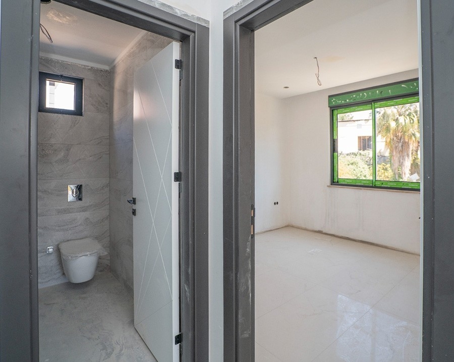 Luxuriöse 1+1 Wohnung mit Bergblick in Kestel, Alanya