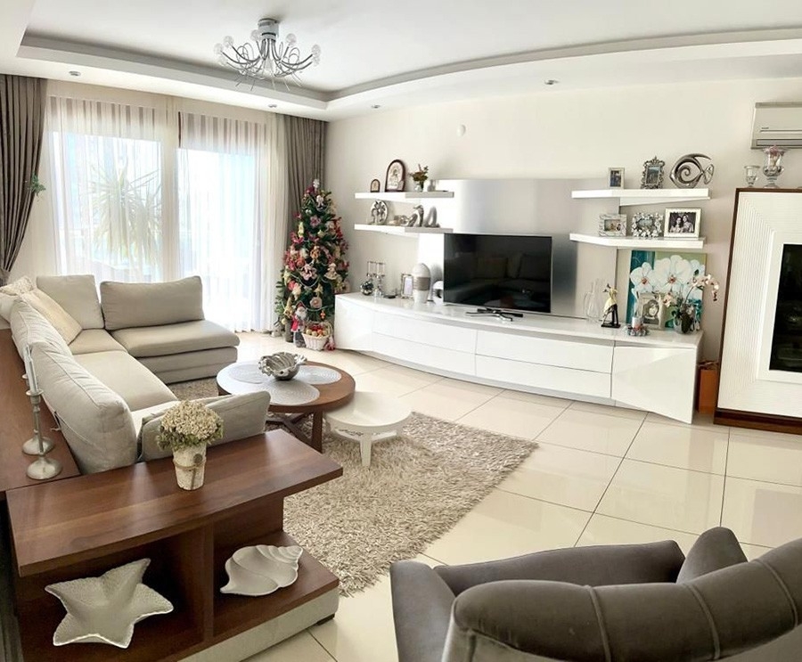 Luxurious 2+1 Apartment with Mountain View in Cikcilli