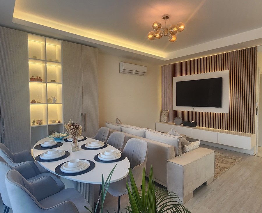Luxury 4+1 Mountain View Villa in Kargicak, Alanya