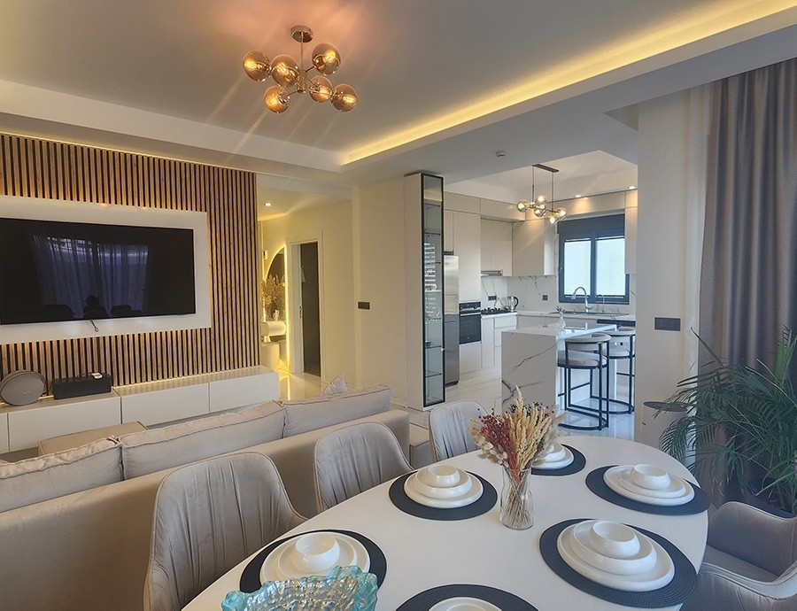 Luxury 4+1 Mountain View Villa in Kargicak, Alanya