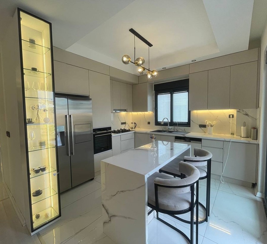 Luxury 4+1 Mountain View Villa in Kargicak, Alanya