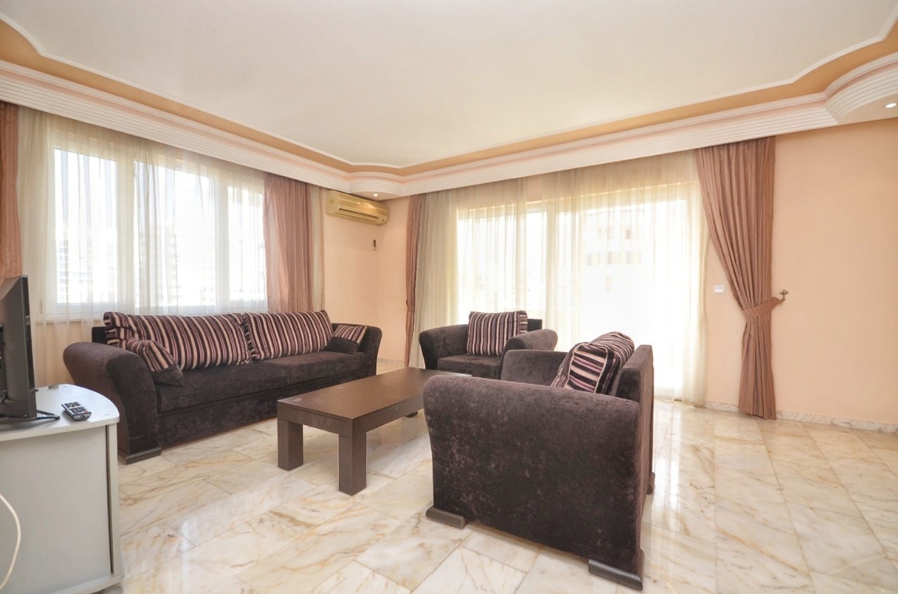 Luxuriöses 2+1 Apartment mit Bergblick, Alanya - Mahmutlar