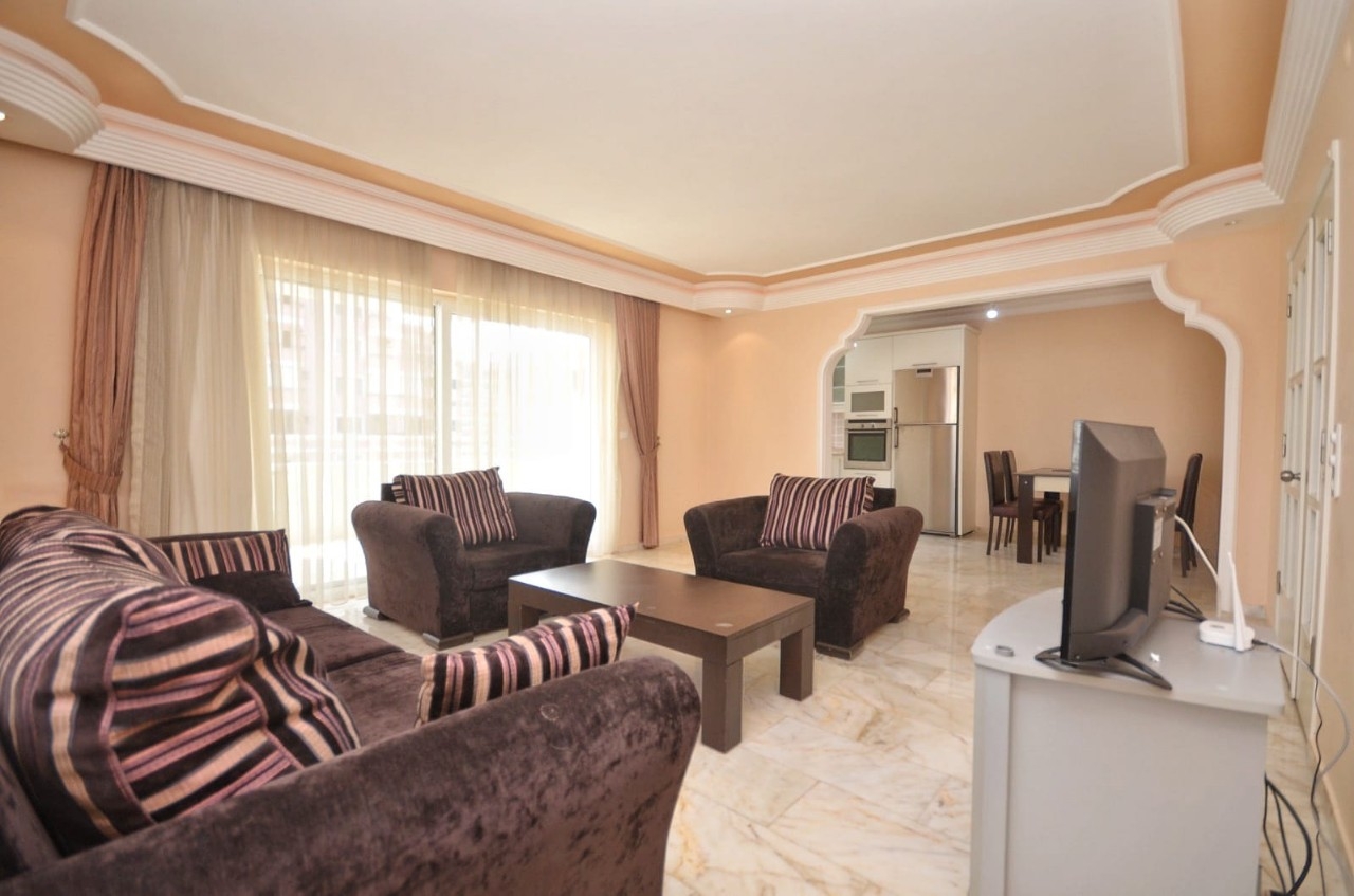 Luxuriöses 2+1 Apartment mit Bergblick, Alanya - Mahmutlar